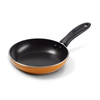 Pedrini 6-Inch Non Stick Aluminum Fry Egg Pan, Orange