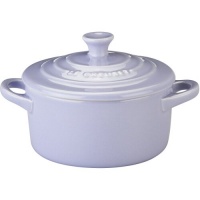 Le Creuset Stoneware 8-Ounce Mini Round Cocotte, Lilac