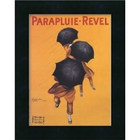 Parapluie-Revel (ca. 1922) by Leonetto Cappiello, Framed Print Art - 13.44 x 10.63