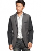 From the boardroom to the bar, this tailored INC International Concepts blazer will have you looking sleek. (Clearance)