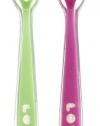 Munchkin 2 Pack Silicone Spoons, Colors May Vary