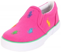 Polo Ralph Lauren Kids Bal Harbour Repeat Sneaker (Toddler/Little Kid),Pink/Multi Ponies,10.5 M US Little Kid