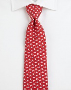 This silk tie will be a stylish conversation starter, thanks to its lively elephant print.SilkDry cleanMade in Italy