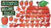 Scholastic Welcome! Apple Puzzle Bulletin Board (TF8001)