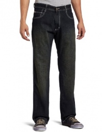 Southpole Men's Relaxed Fit Core Denim