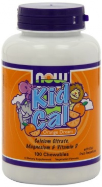 Now Foods, Kid-cal Chewable Calcium, 100-Count