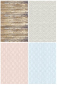 Ella Bella Photography Backdrop Paper, Assorted 4 designs