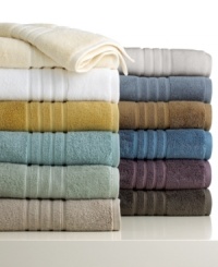 Featuring an ultra-soft hand, superior absorbency and incredible loft, MicroCotton Luxe towels redefine modern luxury. Choose from sophisticated hues finished with hem detail and a lustrous sheen.