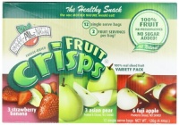 Brothers-ALL-Natural Variety Pack Crisps (Fuji Apple, Asian Pear, Strawberry/Banana),   Single Serve Bags, (pack of 24)