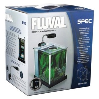 Fluval SPEC Desktop Glass Aquarium, 2-gallon