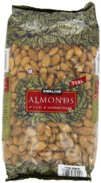 Signature Almonds, Whole suppreme, 3 Pound