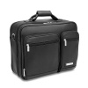 Hartmann Leather Business Cases Double Compartment Expandable Briefcase Black