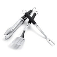 Weber 6630 Original 3-Piece Stainless Steel Tool Set