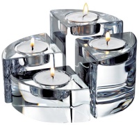 Orrefors Quartet Votives, Set of 4