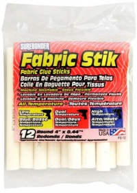 Surebonder FS-12 All-Temp Fabric Glue Sticks, 4-Inch