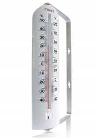 Timex TX1002 9-Inch Tube Thermometer with Metal Bracket