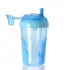 Vital Baby Toddler Straw Cup, Blue, 10 Ounce