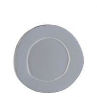 Vietri Lastra Gray Salad Plate 9 in (Set of 4)