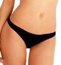 Cosabella Women's Talco Low Rise Thong, Black, S/M