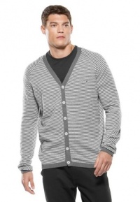 Oakley 50'S Mens Cardigan Sweater (Medium) - Heather Grey