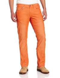 True Religion Men's Ricky Straight Fit, Dusted Orange, 30