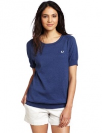 Fred Perry Women's Relaxed Fit Summer Crew Neck Sweatshirt