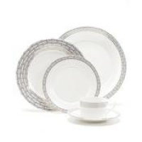 Martha Stewart Hightown 5pc Place Setting Bone China