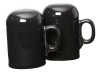 Fiesta Rangetop Salt and Pepper Set, Black