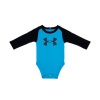 Boys’ Newborn UA Big Logo Long Sleeve Bodysuit One Pieces by Under Armour 6/9 Month Combo Infant SNORKEL