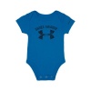 Under Armour Baby-Boys Newborn DistressedShort Sleeve Bodysuit, Royal Blue, 3-6 Months