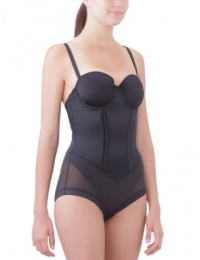 Flexees Women's Easy Up Firm Control Strapless Body Briefer