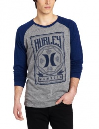 Hurley Men's Against Premium Raglan Long Sleeve