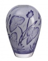 Floating Flower Blue Vase