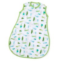 Summer Infant Swaddleme Muslin Sack, Reptiles