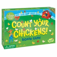 Kid's Board Game - Count Your Chickens Cooperative Board Game (Ages 3-7, 2-4 Players)