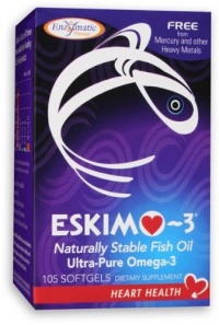 Enzymatic Therapy Eskimo-3 500mg 225 Softgels