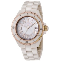 Swiss Legend Women's 20050-BGWRR Karamica Collection Beige Ceramic Watch