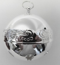 Wallace Limited Collector's Edition 2004 34th Edition Silverplated Christmas Sleigh Bell Ornament