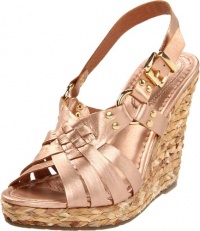 Corso Como Women's Diver Wedge Sandal, Rose Gold Paris, 6 M US