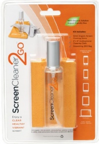 Screen Cleaner 2goTM Organic Digital Cleaning Kit Perfect for Iphone, Droid, Ipad, and Other Devices