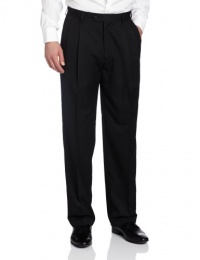 Haggar Men's Solid Pleat Front Suit Separate Pant