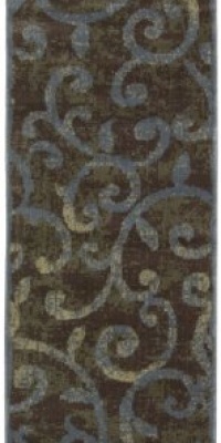 Nourison Interpretations Multicolor Floral 3.6-Feet by 5.6-Feet Polyacrylic Area Rug