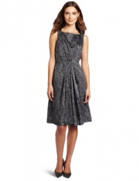 Jones New York Women's Burst Pleat Dress