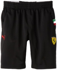 Puma - Kids Boys 2-7 Toddler Ferrari Short, Black, 2T