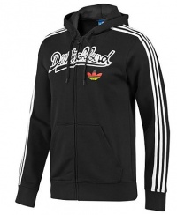 Adidas Originals Men's Deutschland Germany Hoodie Sweatshirt-Black/White