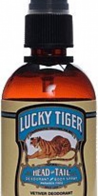 Lucky Tiger Head to Tail Deodorant and Body Spray -- 3.4 fl oz