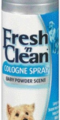 Lambert Kay Fresh 'n Clean Pet Baby Powder Cologne Spray, 6-Ounce