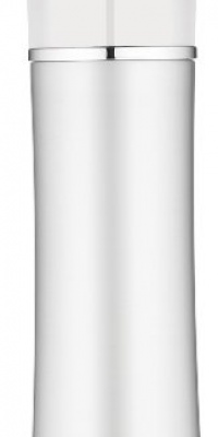 Thermos 16-Ounce Vacuum Insulated Stainless Steel Briefcase Bottle, White