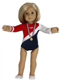 Gymnastics Outfit. Fits 18 Dolls Like American Girl®