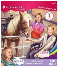 American Girl Crafts Puzzle, McKenna Girl of The Year 2012, Hearts and Horses